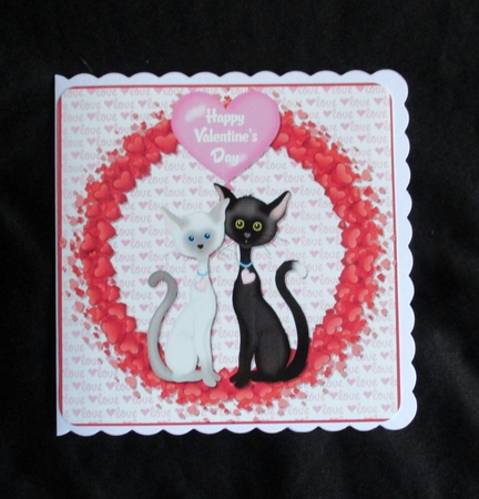LOVE CATS - VALENTINES MINI KIT by Lizzie Hartwell