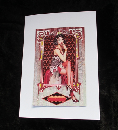 Birthday Girl Art Deco by Lizzie Hartwell