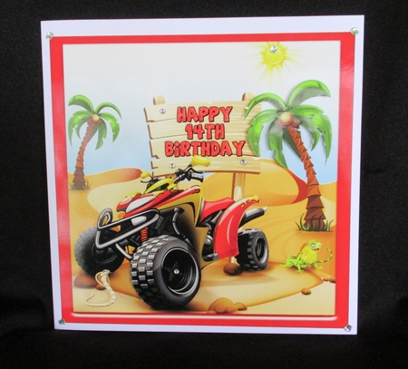 14 Years Old - Quad Bike Birthday Bashing by Lizzie Hartwell