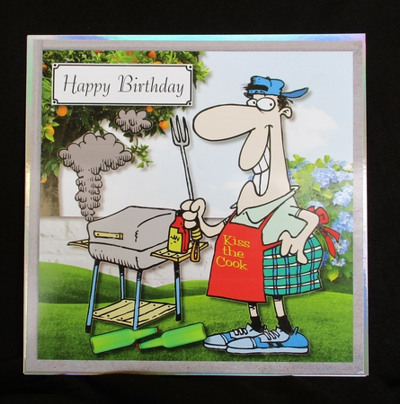 Barbecue for male birthday or fathers day by Lizzie Hartwell
