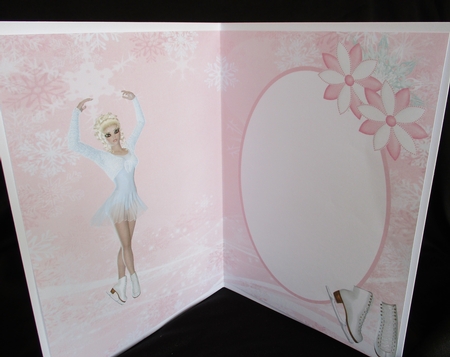 Graceful Ice Skater Insert by Lizzie Hartwell