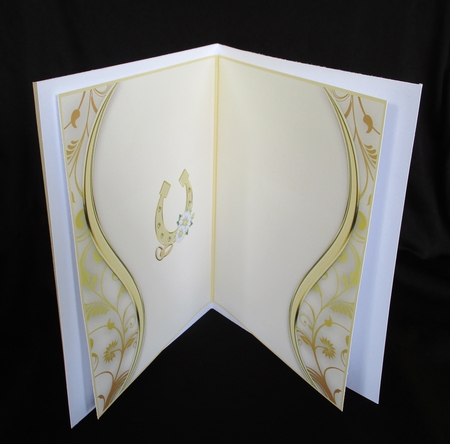 Horseshoe 1st Anniversary Insert by Lizzie Hartwell