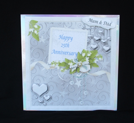 Silver Wedding Anniversary 25 years by Lizzie Hartwell