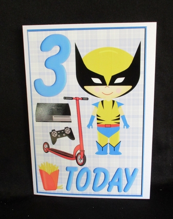 Birthday Boy Topper kit 2 by Lizzie Hartwell