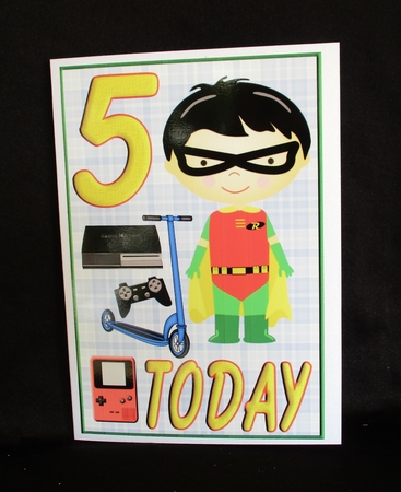 Birthday Boy Topper kit 2 by Lizzie Hartwell