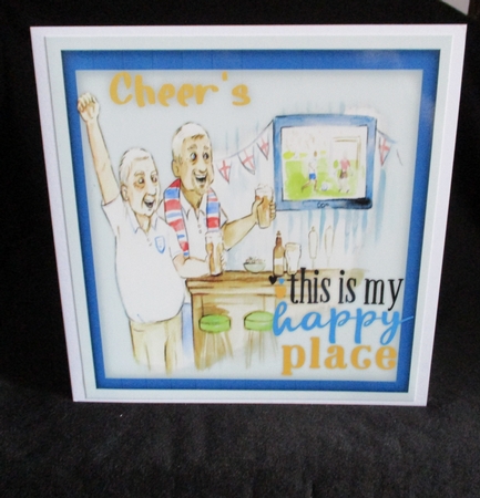 Cheers , This is My Happy Place by Lizzie Hartwell