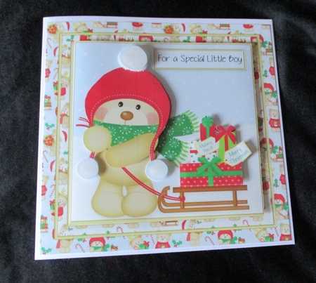 Bear with Sled Mini Kit by Lizzie Hartwell