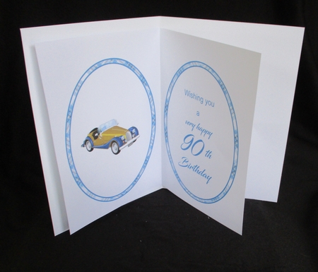 Insert Morgan cars 90 years by Lizzie Hartwell