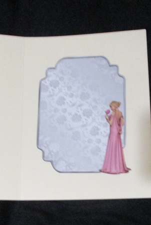 Matching insert for the design sheet - Cafe de Paris 1 by Lizzie Hartwell
