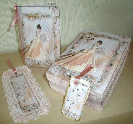 Wedding Day Acetate Dome Kit by Elizabeth Martin