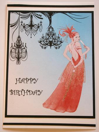A4 Special Day Art Deco by Elizabeth Shepphard