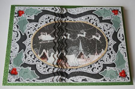 Christmas Night Wavy Side Stacker Kit by Elizabeth Shepphard