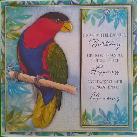 Parrot Birthday Mini Kit by Elizabeth Svonja
