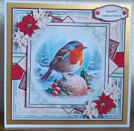Christmas Robin Mini Page Kit  by Elizabeth Svonja