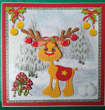 Reindeer Fun 3 by Elizabeth Svonja