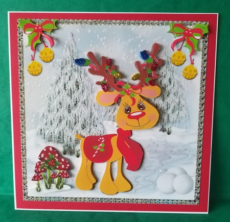 Reindeer Fun 5 by Elizabeth Svonja