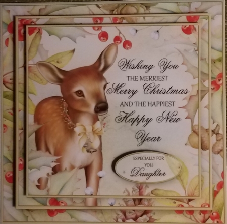Woodland Deer Christmas Mini Kit by Elizabeth Svonja