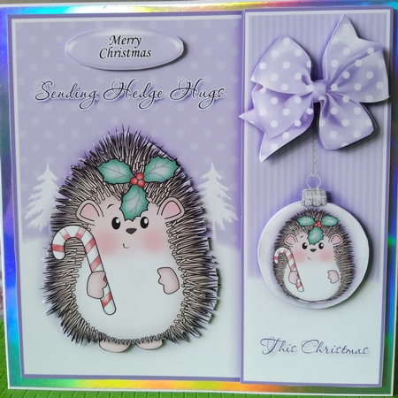 Sending Hedge Hugs Lilac Mini Kit by Elizabeth Svonja