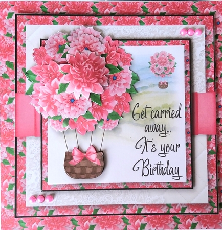 Up Up and Away Floral 2 by Elizabeth Svonja