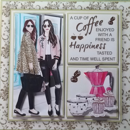 Friends & Coffee Birthday Mini Kit by Elizabeth Svonja