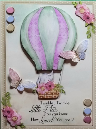 New Baby 6x8 Three by Elizabeth Svonja