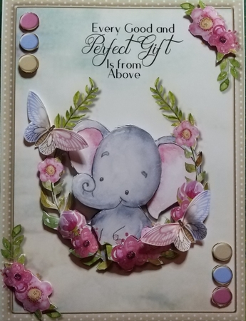 New Baby 6x8 Four  by Elizabeth Svonja