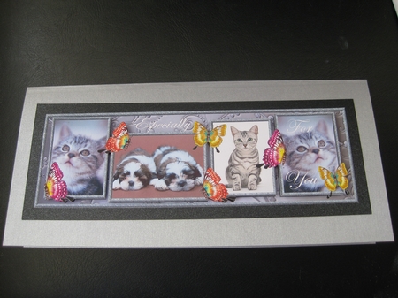 Large Dl Cats and Dogs 1 by Ellen Morgan