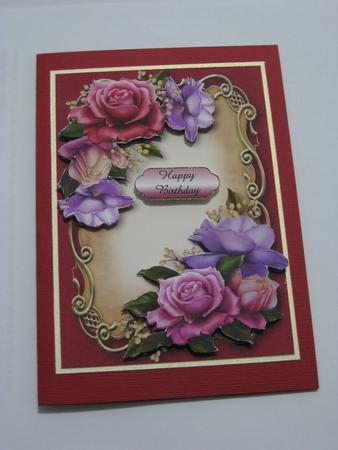 Beautiful Belle Roses Floral Plaque by Ellen Morgan