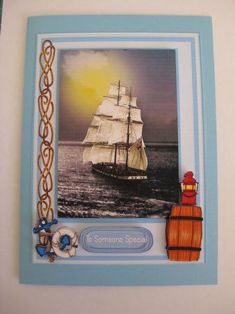 Lovely Sails in the Sunset  by Ellen Morgan