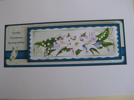 Dl Sympathy Card by Ellen Morgan