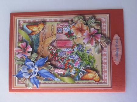 Beautiful Rose Cottage and Butterfly's by Ellen Morgan