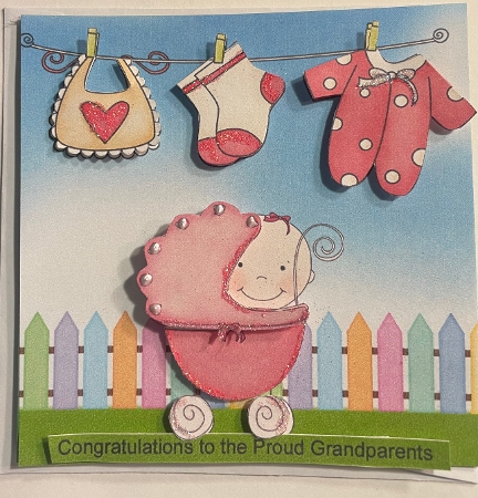 Congratulations - a New Baby Girl by Emilie Freeman
