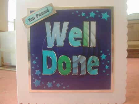 Well Done Circle Pyramage Topper by Emma Duddridge