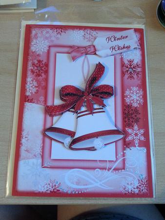 Winter Bells in Red by emma dunne