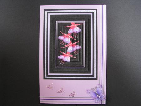 Dancing Fuschia Pyramid by Emma Gleave