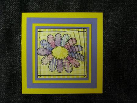 Patchwork Petals Twisted Pyramage Sheet by Emma Gleave