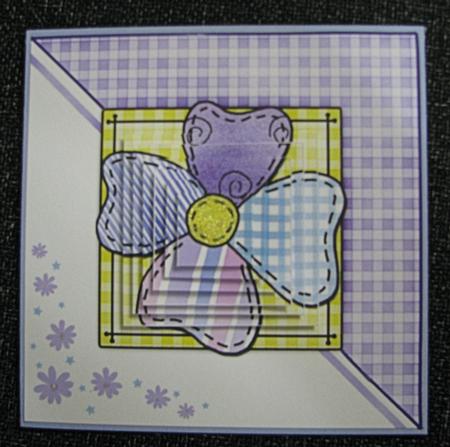 Patchwork Petals Quick Card with Pyramage by Emma Gleave