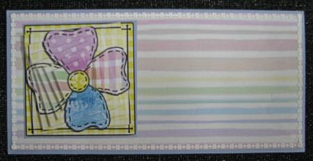 Patchwork Petals Twisted Pyramage Sheet by Emma Gleave