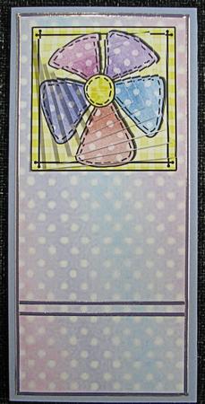 Patchwork Petals Twisted Pyramage Sheet by Emma Gleave
