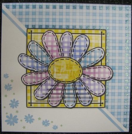 Patchwork Petals Quick Card with Pyramage by Emma Gleave