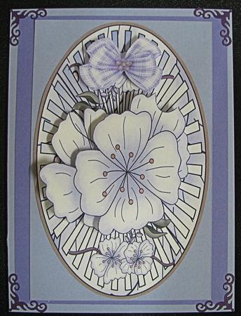 For Someone Special Happy Birthday Happy Mothers Day in Purp by Emma Gleave
