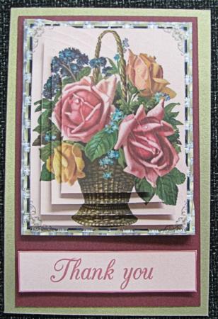 Whicker Basket of Flowers by Emma Gleave