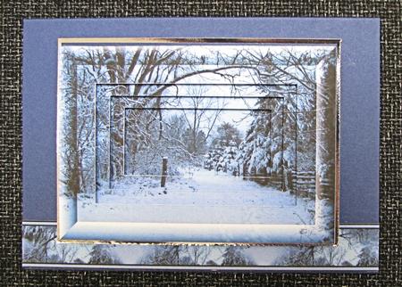 Snowy Lane by Emma Gleave