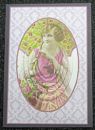 Parasol Pyramid Card Front by Emma Gleave