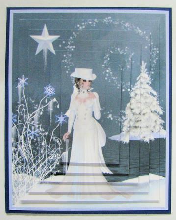 A Winter Stroll Pyramid by Emma Gleave