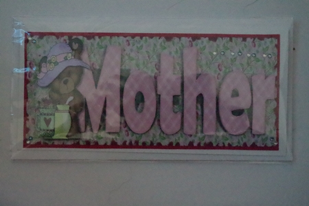 Mother Country Bear Large Dl Card by Emma Osborne