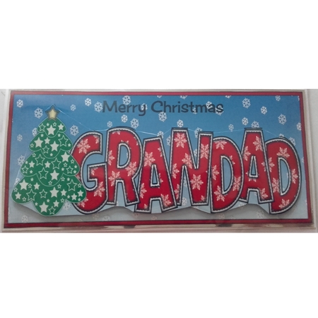 Christmas Tree Grandad Large Dl by Emma Osborne