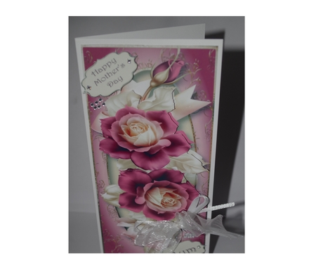 Beautiful Pink & Pastel Roses Large Dl by Emma Osborne