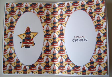 Beary Special 4th July Insert by Emma Queenin