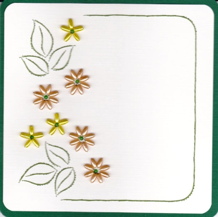 ED165 floral border by Emy Van Schaik